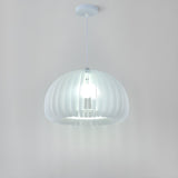 Modern Drum Pendant Lamp Adjustable Height Image - 14