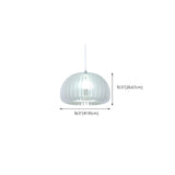 Modern Drum Pendant Lamp Adjustable Height Image - 21