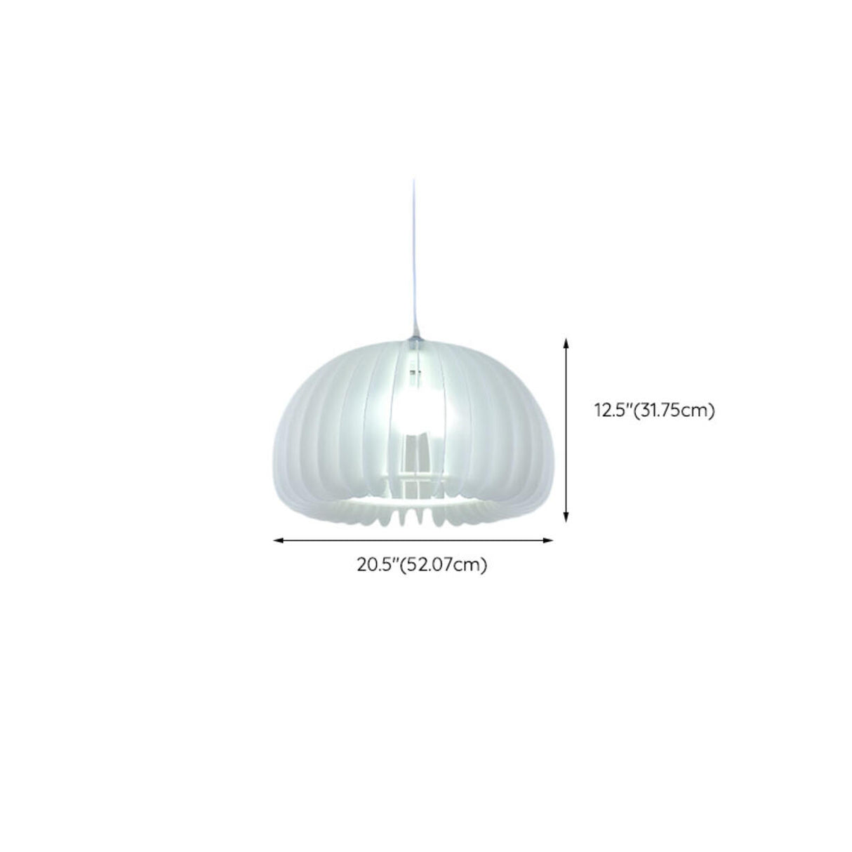 Modern Drum Pendant Lamp Adjustable Height Image - 24