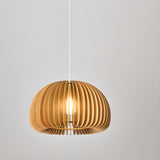 Modern Drum Pendant Lamp Adjustable Height Image - 4