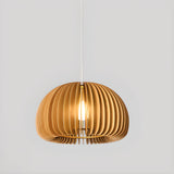 Modern Drum Pendant Lamp Adjustable Height Image - 7