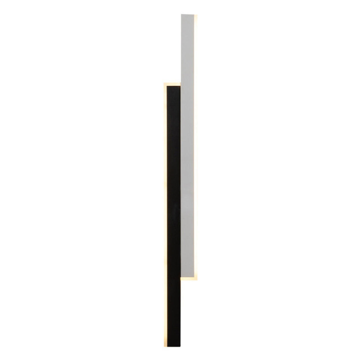 Modern Dual Horizontal Linear Bedroom Wall Sconce Image - 5