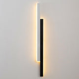 Modern Dual Horizontal Linear Bedroom Wall Sconce Image - 6