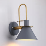 Modern Elegant Conical Wall Sconce Lighting Image - 3