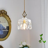 Modern Elegant Crystal Dome Adjustable Pendant Light Image - 14