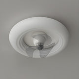 Modern Elegant White Cloud Shape Ceiling Fan with Light Image - 8