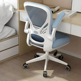 Modern Ergonomic Mesh Blue Adjustable Back Office Chair Image - 1