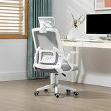 Modern Ergonomic Mesh Blue Adjustable Back Office Chair Image - 15