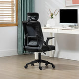 Modern Ergonomic Mesh Blue Adjustable Back Office Chair Image - 4