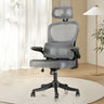 Modern Ergonomic Mesh Blue Adjustable Back Office Chair Image - 5