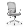 Modern Ergonomic Mesh Home Adjustable Grey Office Chair Image - 3