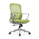 Modern Ergonomic Mesh Home Adjustable Grey Office Chair Image - 5