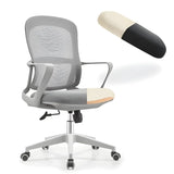 Modern Ergonomic Mesh Home Adjustable Grey Office Chair Image - 6