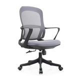 Modern Ergonomic Mesh Home Adjustable Grey Office Chair Image - 7