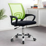 Modern Ergonomic Mesh Metal Base Black Office Chair Image - 4