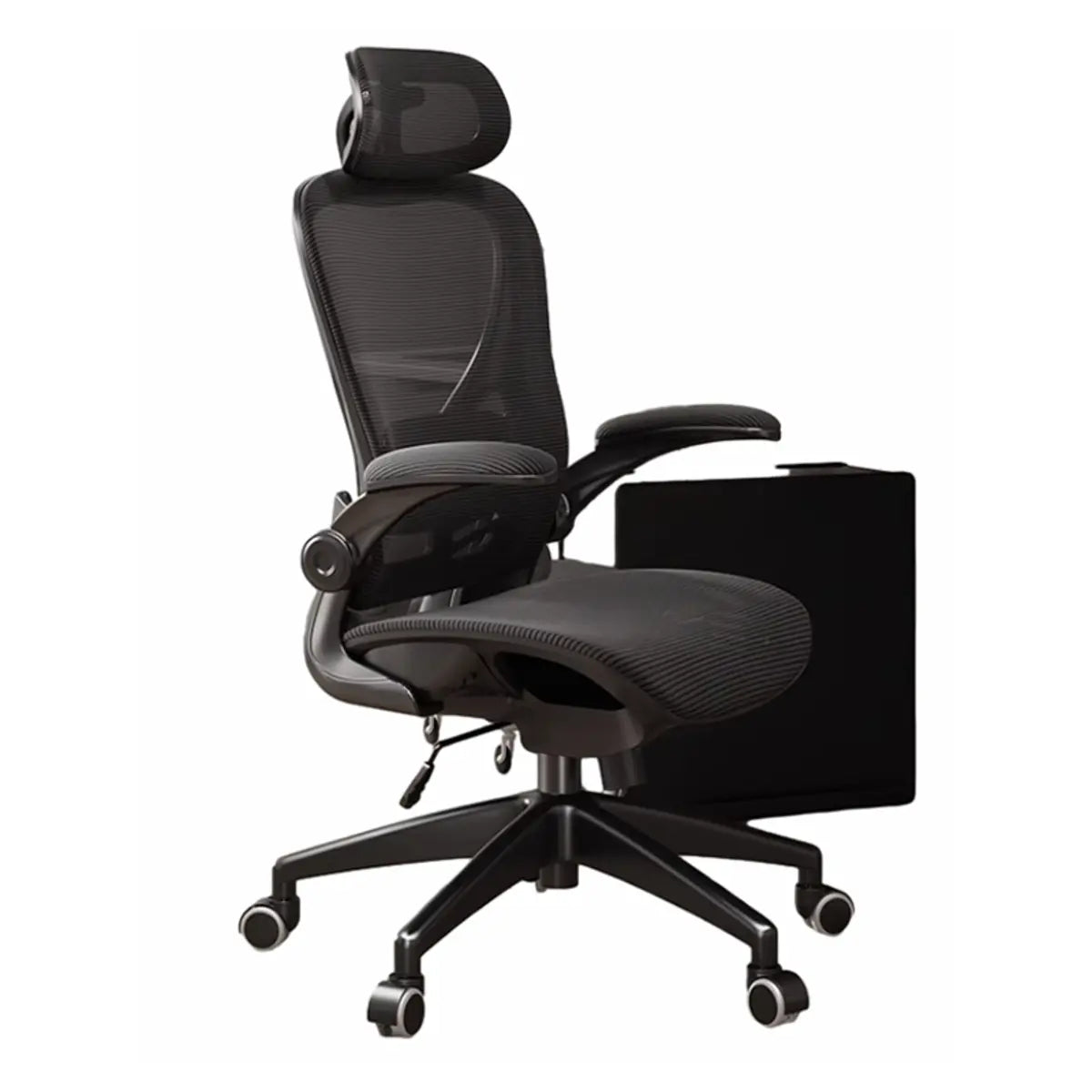 Modern Ergonomic Mesh Office Chair with Lumbar Support Image - 7