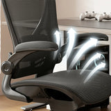 Modern Ergonomic Mesh Office Chair with Lumbar Support Image - 8