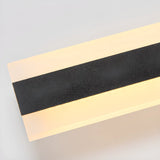 Modern External Vertical Black Metal Wall Lights Image - 16