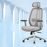 Modern Fabric Adjustable Wheels Ergonomic Office Chair Image - 12