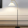 Modern Fabric Barrel Living Room Metal Floor Lamp Image - 10