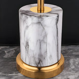 Modern Fashionable Black Cylindrical Metal Table Lamp Image - 10