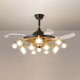 Modern Firefly Chandelier Fan with Multiple Lights Image - 7