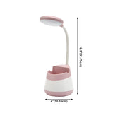 Modern Flexible Desk Lamp with USB Charging, 9 Inch Image - 12