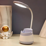 Modern Flexible Desk Lamp with USB Charging, 9 Inch Image - 17