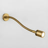 Modern Flexible Gooseneck Gold LED Metal Wall Sconce Image - 10