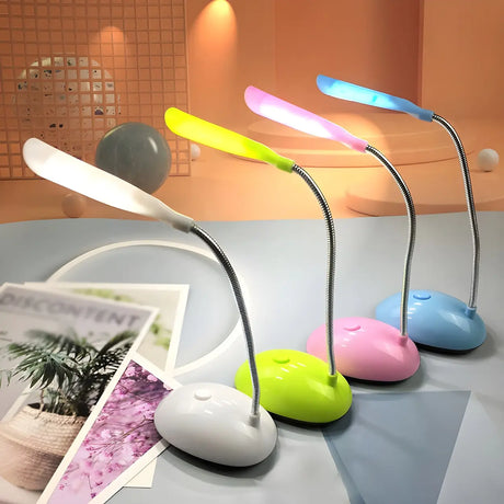 Modern Flexible LED Desk Lamp Adjustable Colors Image - 1