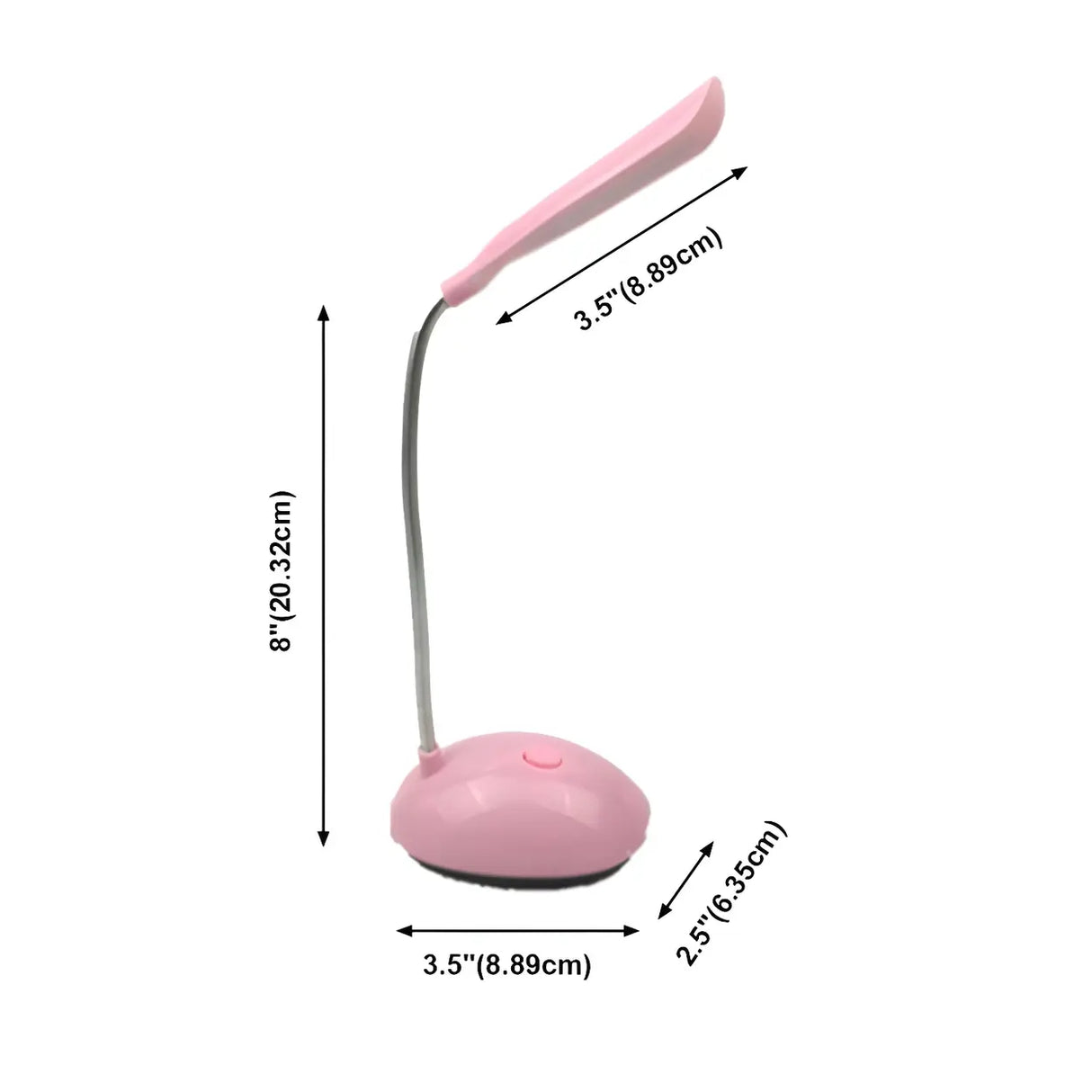 Modern Flexible LED Desk Lamp Adjustable Colors 