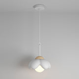 Modern  Flower Petal Metal Adjustable Pendant Light Image - 10