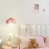 Modern  Flower Petal Metal Adjustable Pendant Light Image - 6