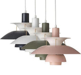 Modern Flying Saucer Layered Living Room Pendant Light Image - 16