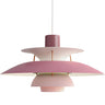 Modern Flying Saucer Layered Living Room Pendant Light Image - 20