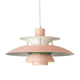 Modern Flying Saucer Layered Living Room Pendant Light Image - 7