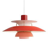 Modern Flying Saucer Layered Living Room Pendant Light Image - 9