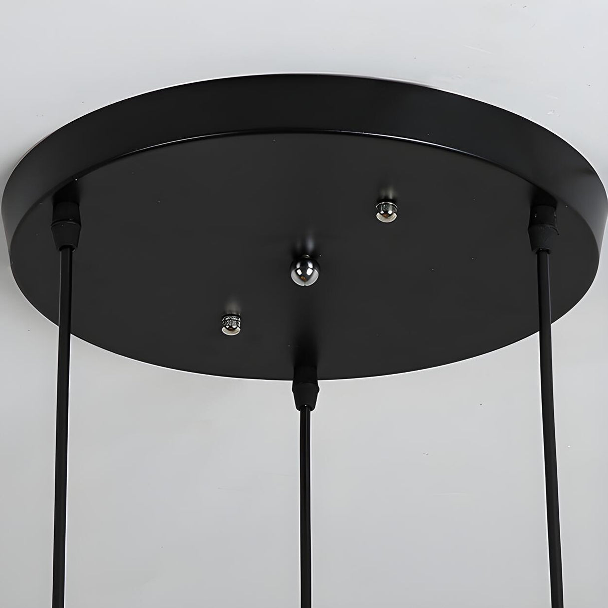 Modern Geometric Black Carved Metal Hexagonal Pendant Light Image - 4