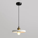 Modern Geometric Dual Tone Alloy Pendant Light Image - 2