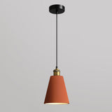 Modern Geometric Dual Tone Alloy Pendant Light Image - 7