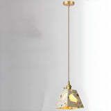 Modern Geometric Grey Metal Adjustable Pendant Lights Image - 7