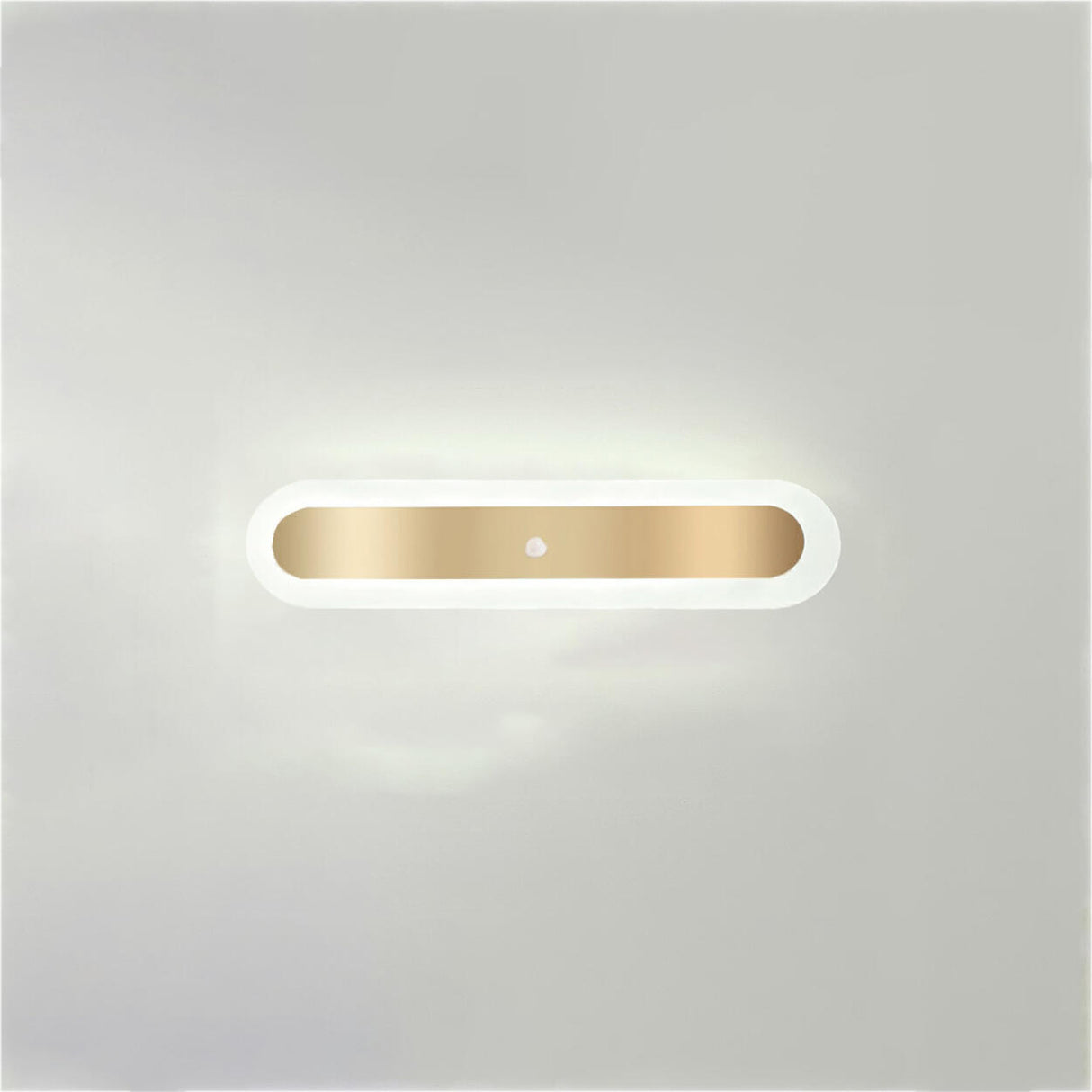 Modern Geometric LED Strip Flush Mount Ceiling Light Image - 7