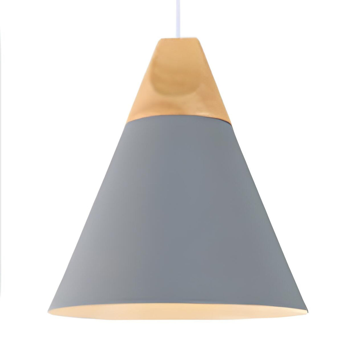 Modern Geometric Multi-Color Cone Dining Room Pendant Light Image - 12