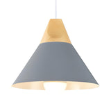 Modern Geometric Multi-Color Cone Dining Room Pendant Light Image - 13