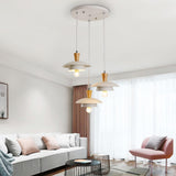 Modern Geometric Multi Level Living Room Pendant Lights Image - 1