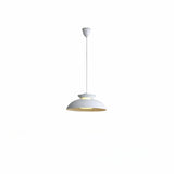 Modern Geometric White Glass Dining Room Pendant Light Image - 2