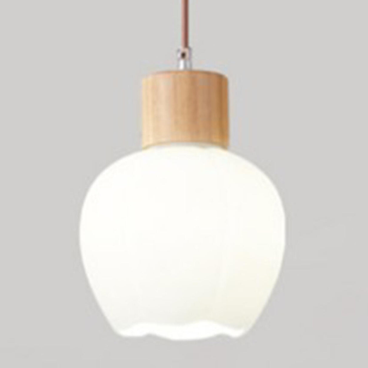 Modern Geometric Wood Adjustable Pendant Light Image - 9