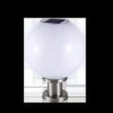 Modern Globe Glass Outdoor Table Lamp Warm White Image - 6