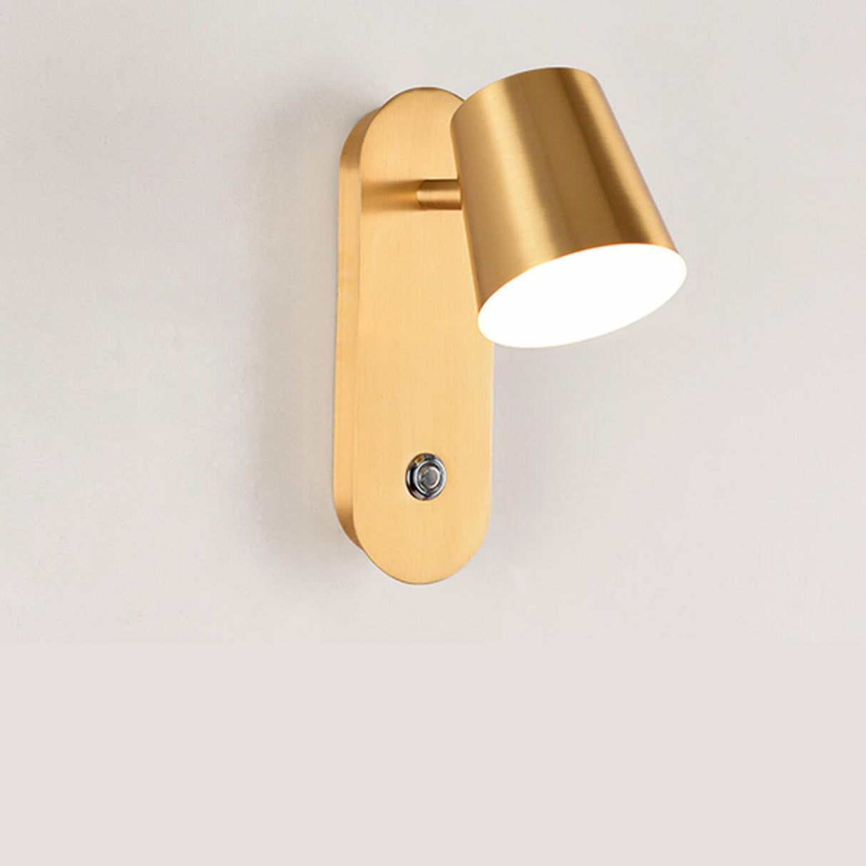 Modern Gold 3-Light Bathroom Vanity Wall Fixture Image - 2