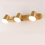 Modern Gold 3-Light Bathroom Vanity Wall Fixture Image - 9